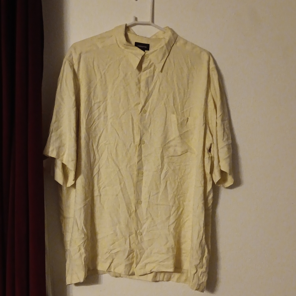 Vintage Claiborne 100% Silk Shirt